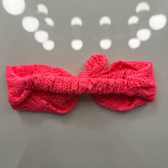 Neon Pink bandana / headband / headwrap - Picture 2 of 2
